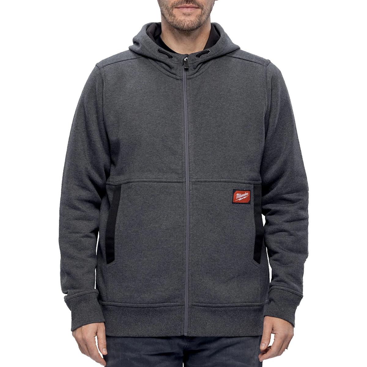 Milwaukee WHZ GR M GRIDIRON Full-Zip Hoodie Grey Medium 4932499394