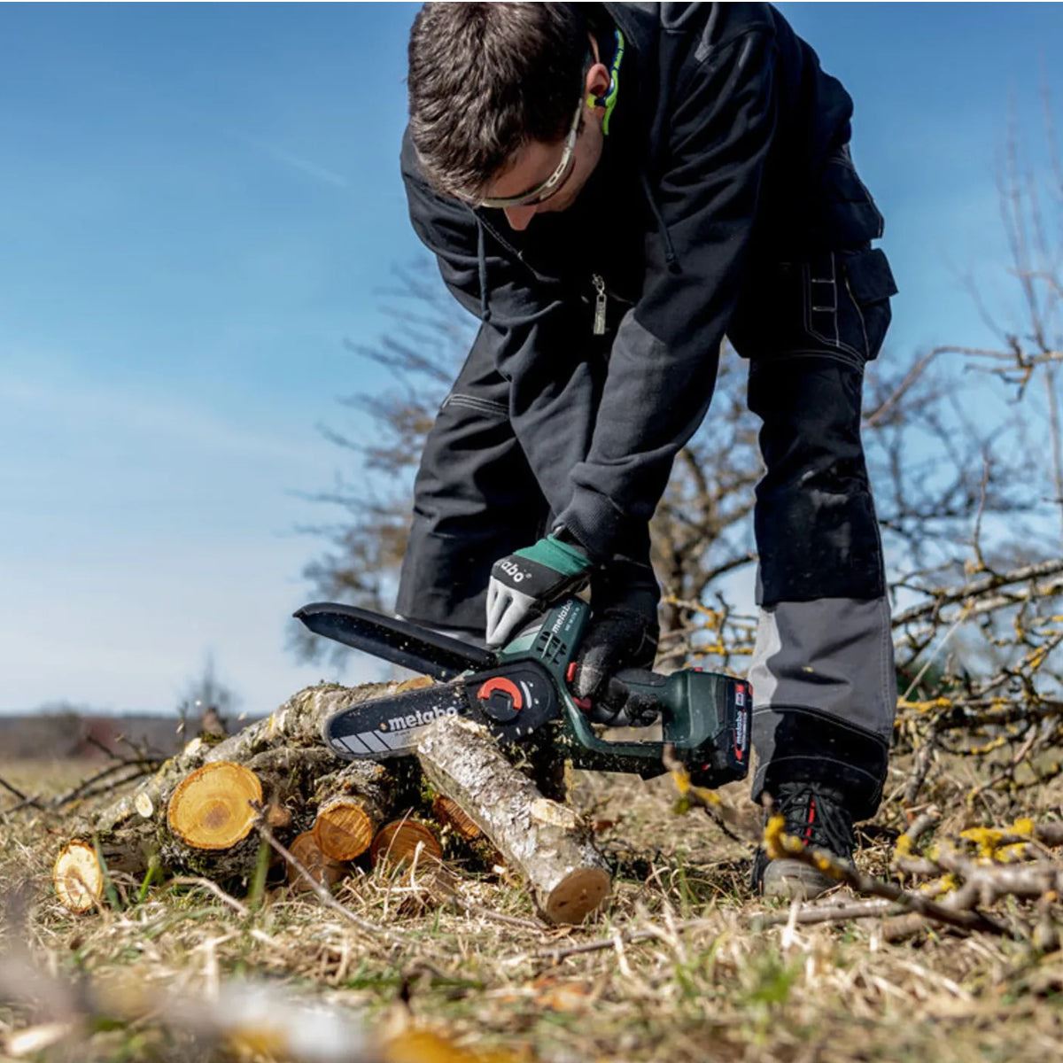 Metabo MS 18 LTX 15 18V 150mm Pruning Saw Body Only & Metabox 600856840