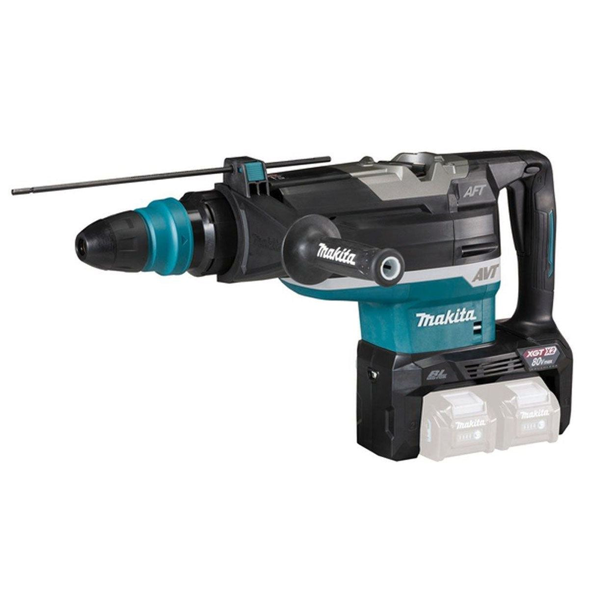 Makita HR006GD202 Twin 40V XGT SDS-Max Rotary Demolition Hammer With 2 X 2.5Ah Batteries & Charger
