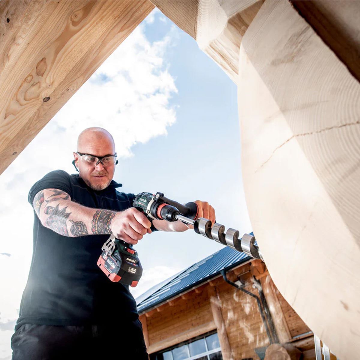 Metabo SB 18 LTX BL I 18V Brushless Combi Hammer Drill with 1 x 8.0Ah Battery Charger & Metabox