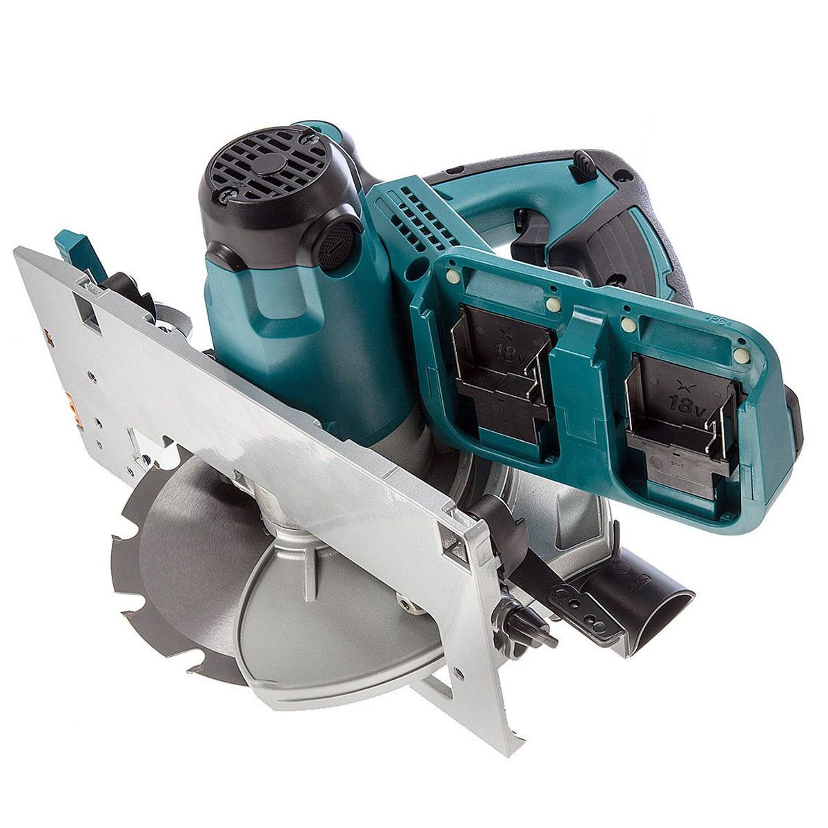 Makita DHS710ZJ 36V 190mm Circular Saw With 2 x 6.0Ah Batteries, Charger & Case