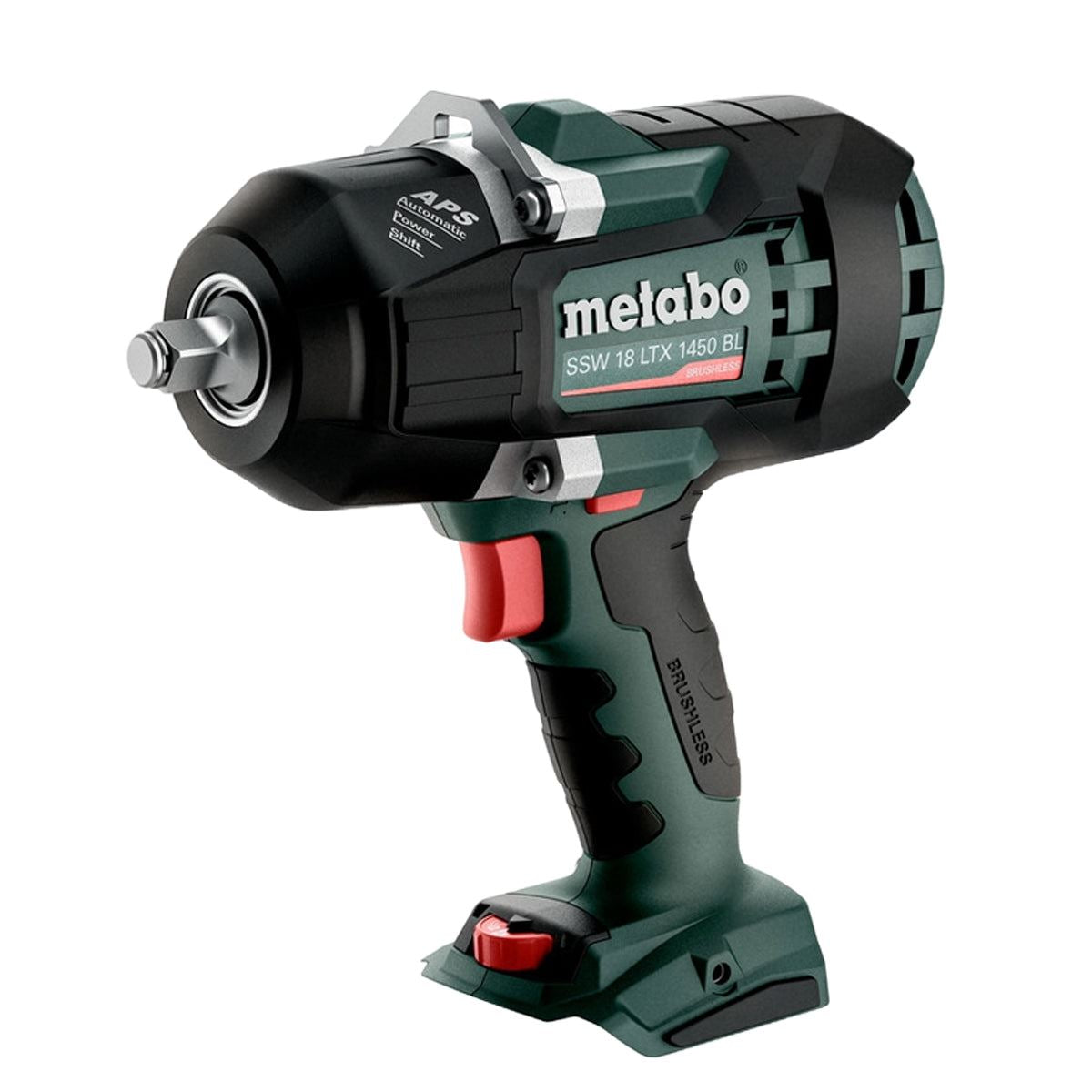 Metabo SSW 18 LTX 1450 BL 18V Brushless 1/2" Impact Wrench with 1 x 4.0Ah Battery Charger & Metabox