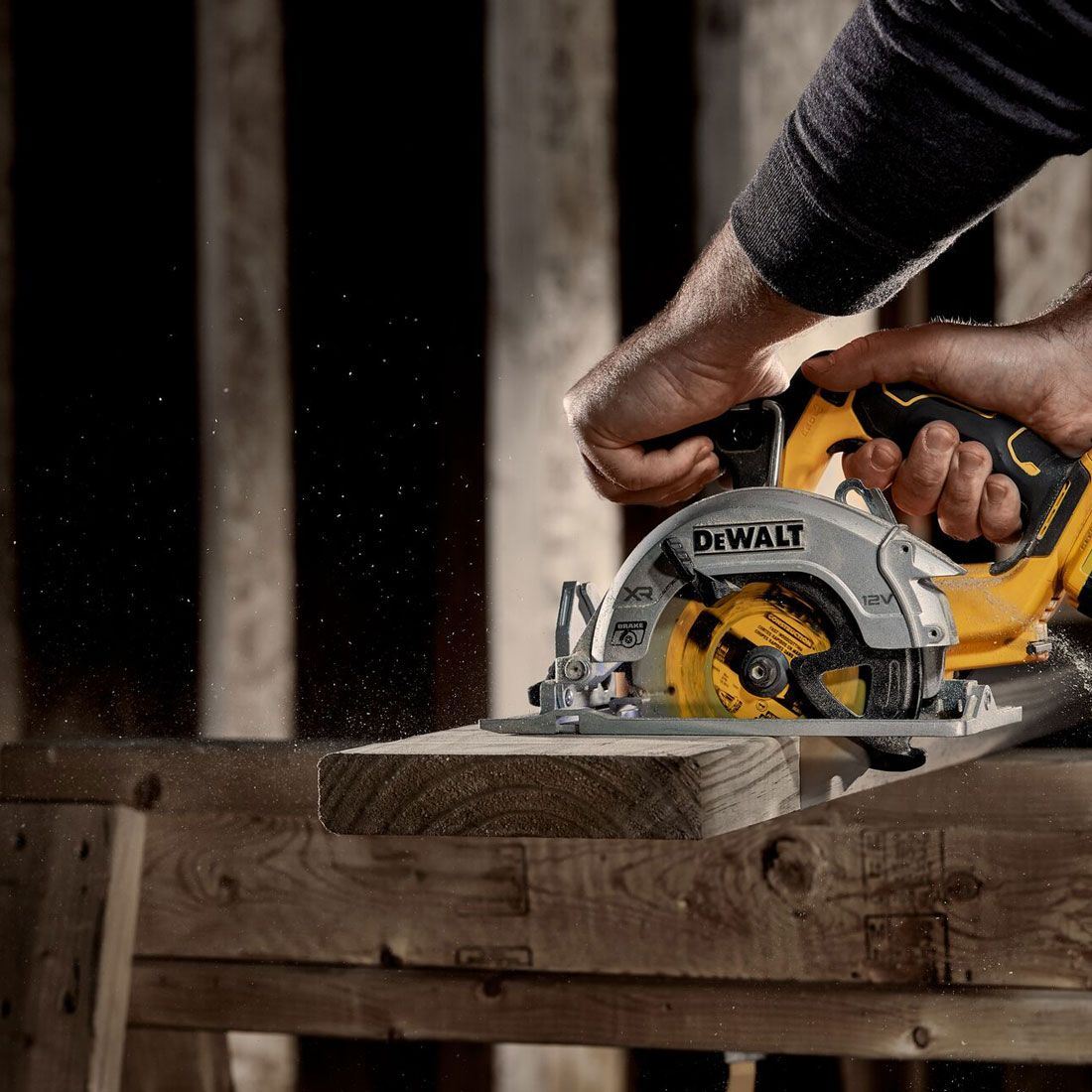 Dewalt DCS512N 12V Brushless Circular Saw with 1 x 3.0Ah Battery & Charger