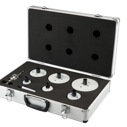 Makita E-15796 EZYchange Holesaw Set Of 8 Piece In Aluminium Case
