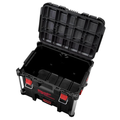 Milwaukee Packout 2 Wheeled Cart with Crate, Divider & XL Tool Box