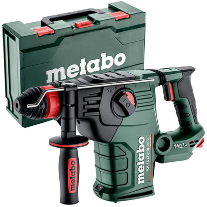 Metabo KH 18 LTX BL 35 Q 18V Brushless 3 Mode SDS+ Rotary Hammer Drill with 1 x 8.0Ah Battery Charger & Metabox