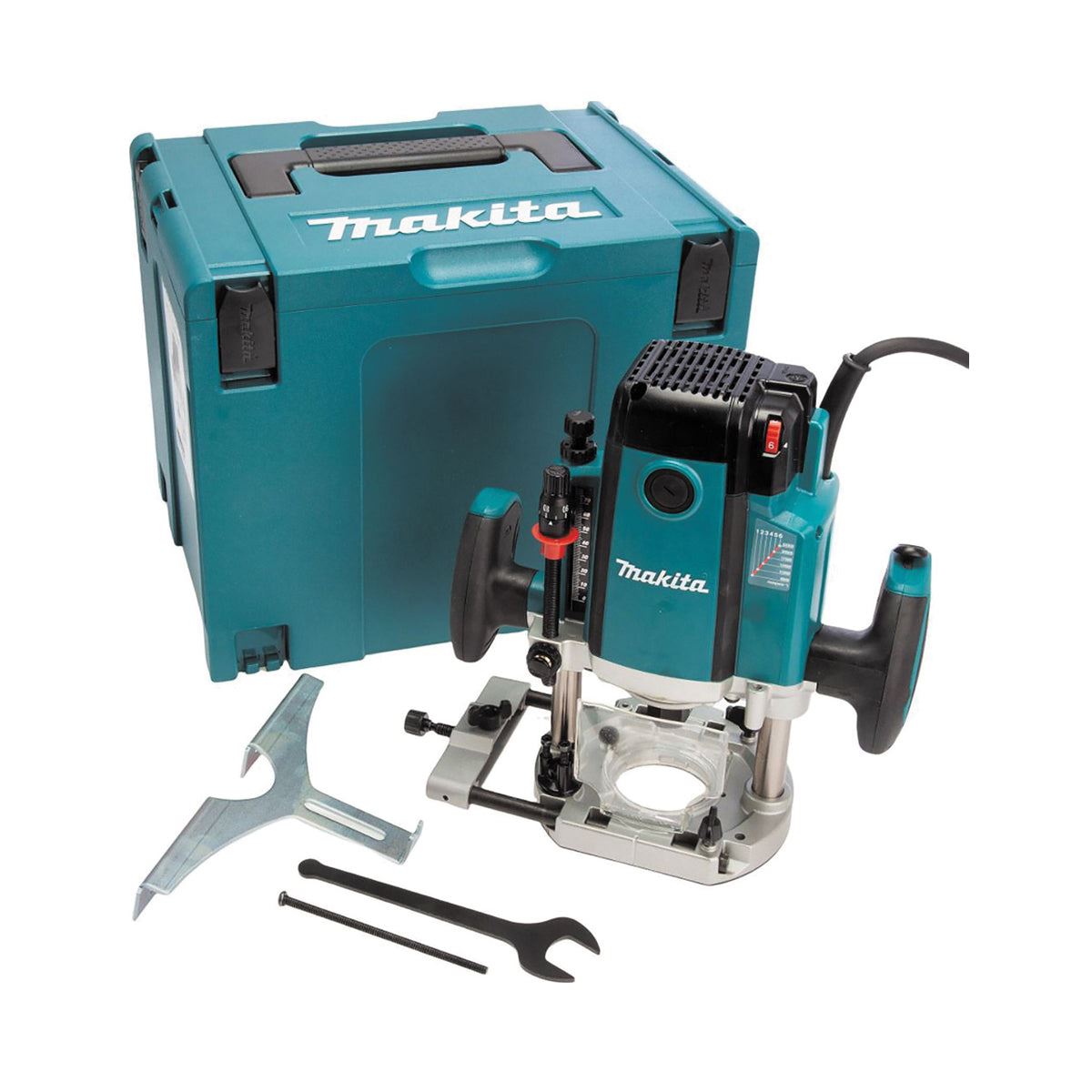 Makita RP2303FC08/1 1/2" Corded Plunge Router 110V With Type 4 Case