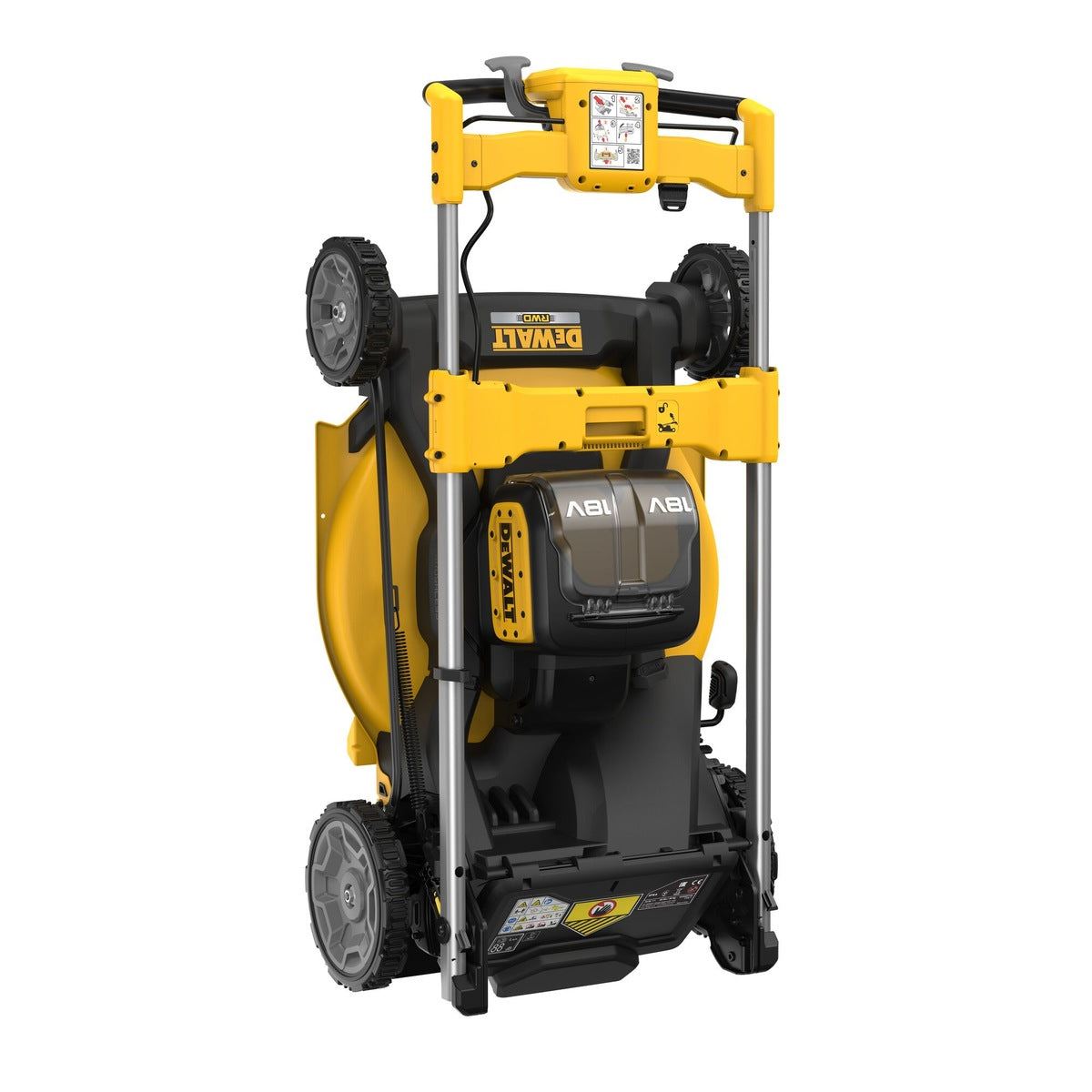 Dewalt DCMWSP156N-XJ 36V Brushless Self-Propelled Lawn Mower with 2 x 9.0Ah Battery & Charger