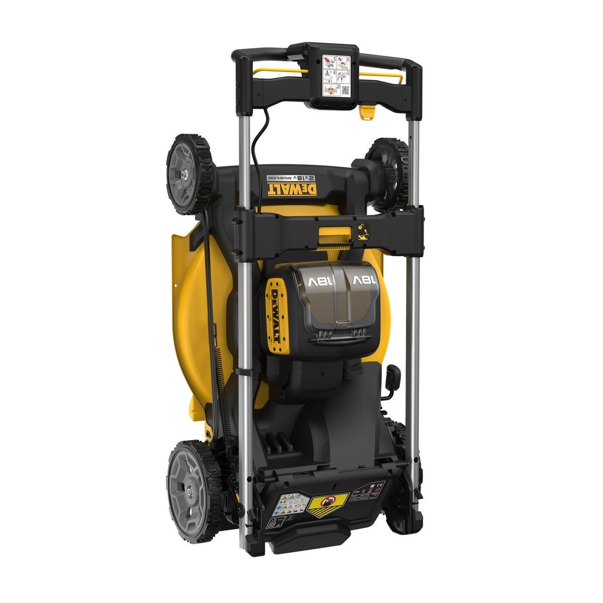 Dewalt DCMWP134N-XJ 36V Brushless Lawn Mower with 2 x 6.0Ah Battery & Charger