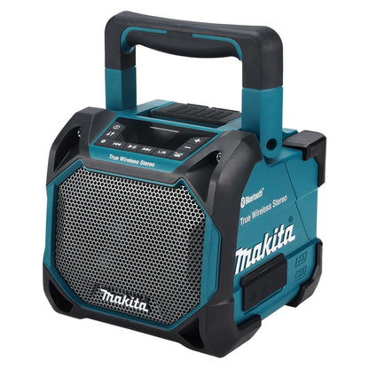Makita DMR203 12Vmax - 18V / CXT - LXT Jobsite Bluetooth Speaker with 1 x 3.0Ah Battery & Charger