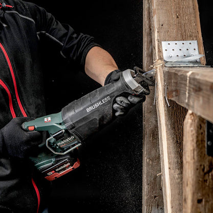 Metabo SSEP 18 LTX BL MVT 18V Brushless Sabre Saw with 1 x 2.0Ah Battery Charger & Metabox