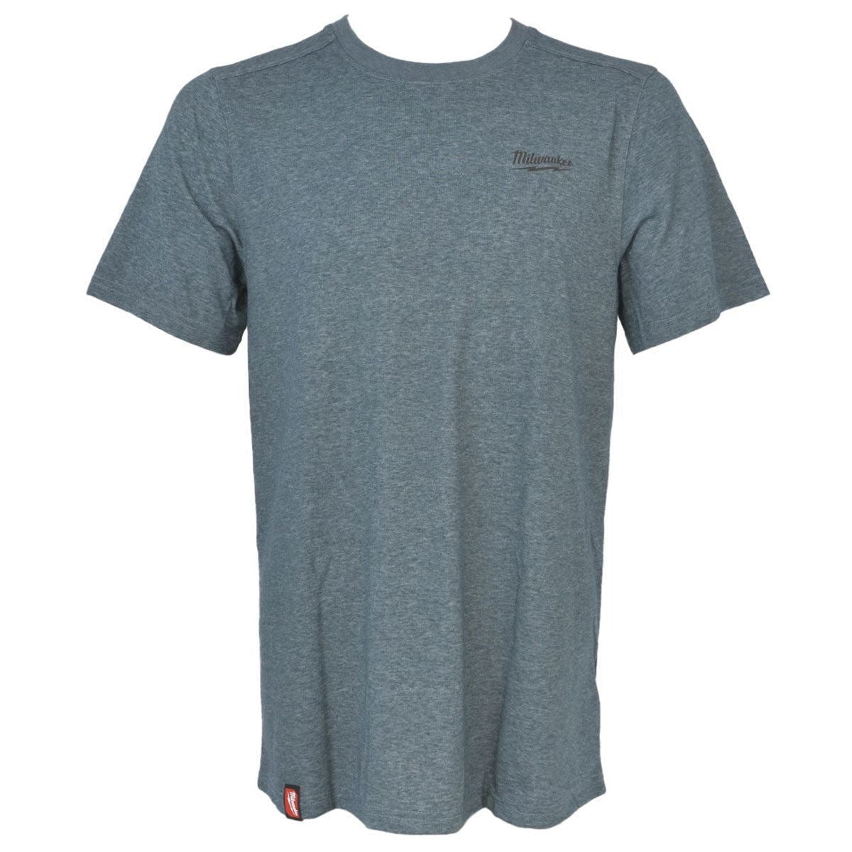 Milwaukee Blue Hybrid Short Sleeve T-Shirt - Medium 4932492974