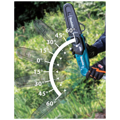 Makita DUA200RT 18V LXT Brushless 20cm Pole Saw With 1 x 5.0Ah Battery & Charger