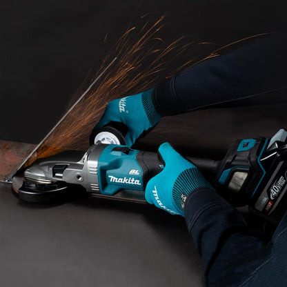 Makita GA055GZ01 40V Max XGT 125mm Brushless Flat-head Angle Grinder Body Only With Makpac Case
