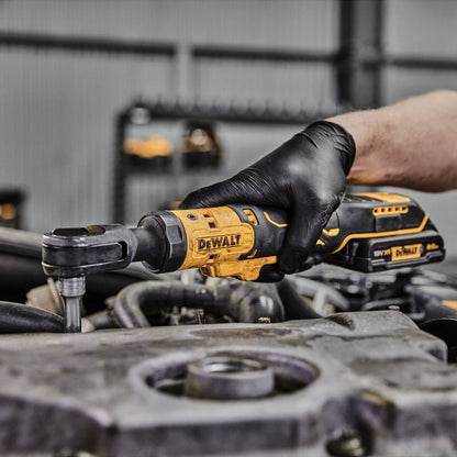 DeWalt DCF513N-XJ 18V XR Brushless 3/8" Open Head Ratchet with 1 x 6.0Ah Battery & Charger