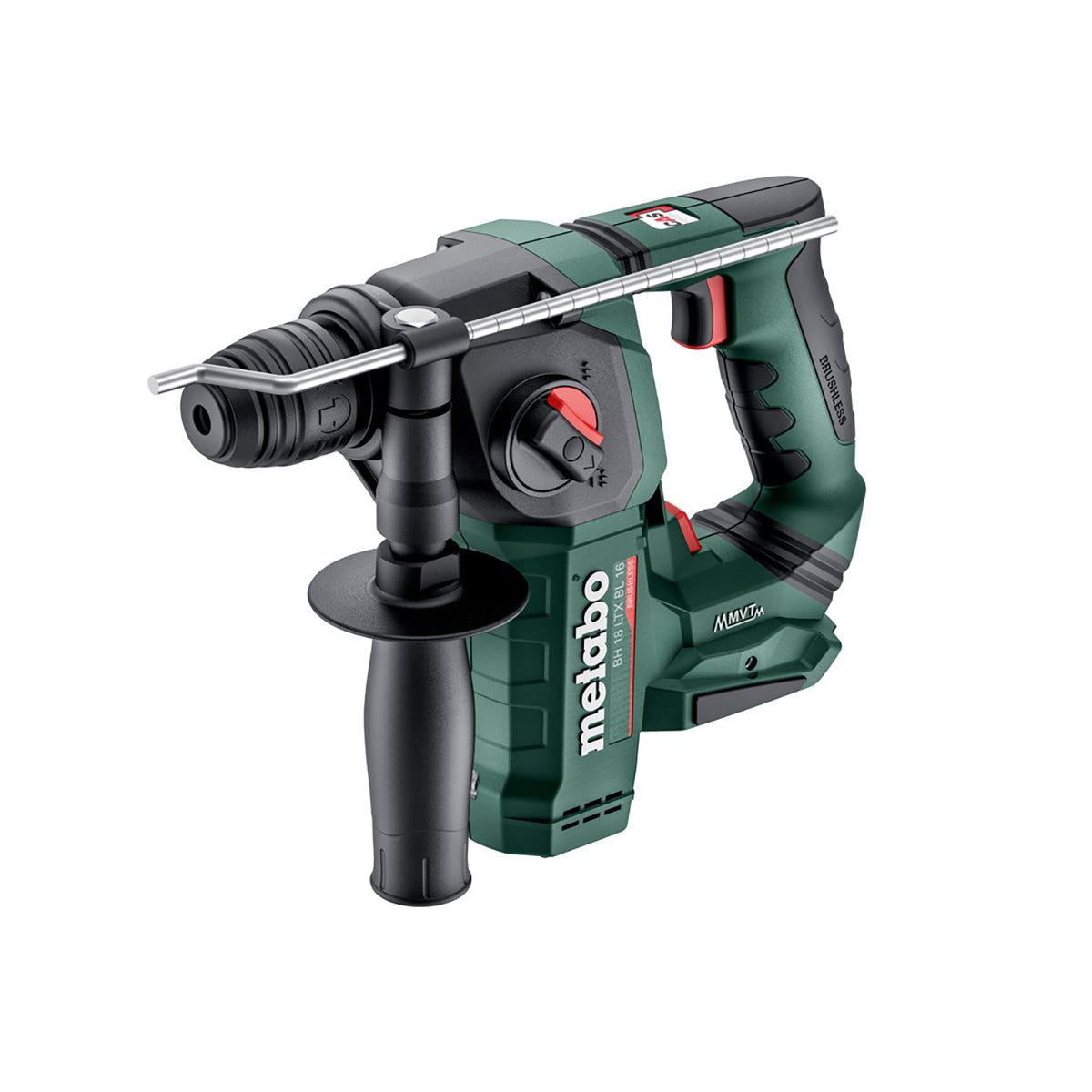Metabo BH 18 LTX BL 16 18V Brushless SDS+ Rotary Hammer with 1 x 4.0Ah Battery Charger & Metabox