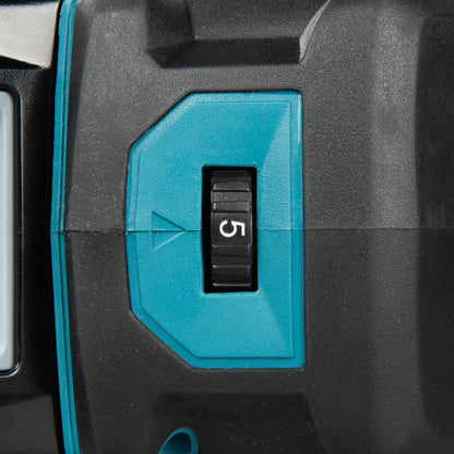 Makita GA055GZ01 40V Max XGT 125mm Brushless Flat-head Angle Grinder Body Only With Makpac Case
