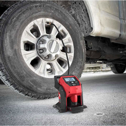Milwaukee M12BI-0 M12 12V Sub Compact Inflator with 1 x 6.0Ah Battery & Charger