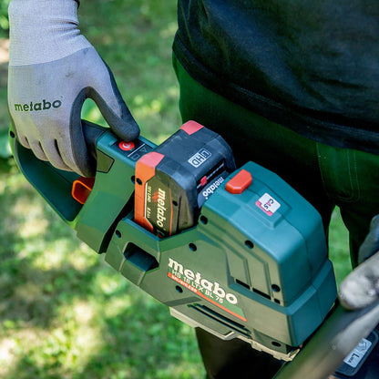 Metabo HS 18 LTX BL 55 18V Brushless 55cm Hedge Trimmer with 1 x 5.2Ah Battery & Charger