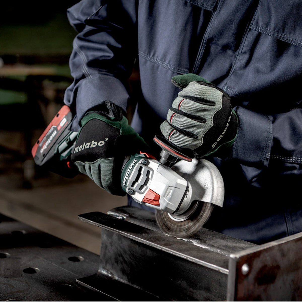 Metabo WB 18 LT BL 11-125 Quick 18V Brushless 125mm Angle Grinder Body Only with Case 613054840