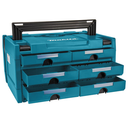 Makita P-84333 Makpac Type 3 Stacking Case with 6 Drawers