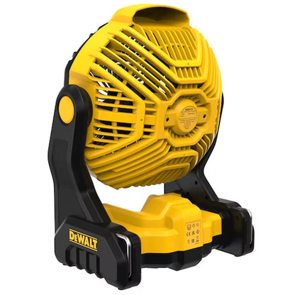 Dewalt DCE512N 18V XR Cordless Jobsite Fan with 1 x 9.0Ah Battery & Charger