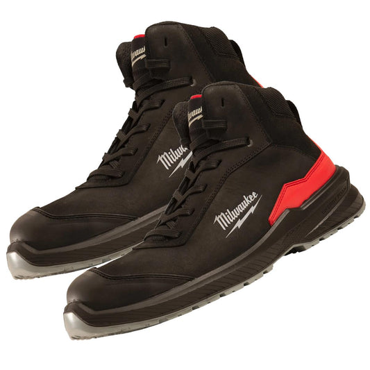 Milwaukee Flextred S3S Mid Cut Safety Boots Black Size 10 - 4932493735