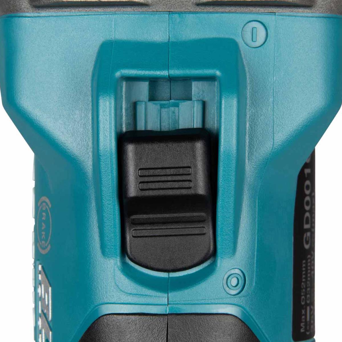 Makita GD001GZ01 40V Max XGT 6mm Brushless Die Grinder Body Only With Makpac Case
