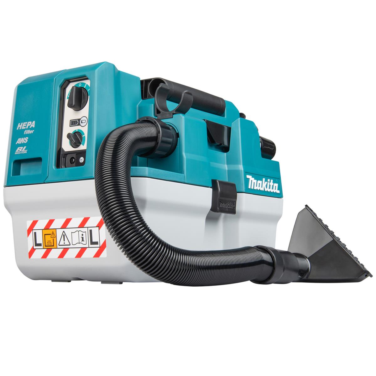 Makita VC013GLZ03 40V Max XGT Brushless L-Class 7.5L Wet & Dry Vacuum Cleaner Body Only