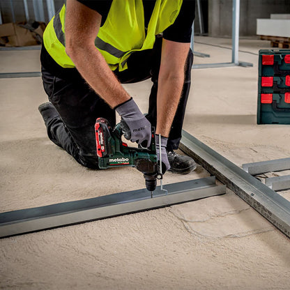 Metabo BH 18 LTX BL 16 18V Brushless SDS+ Rotary Hammer with 1 x 2.0Ah Battery Charger & Metabox
