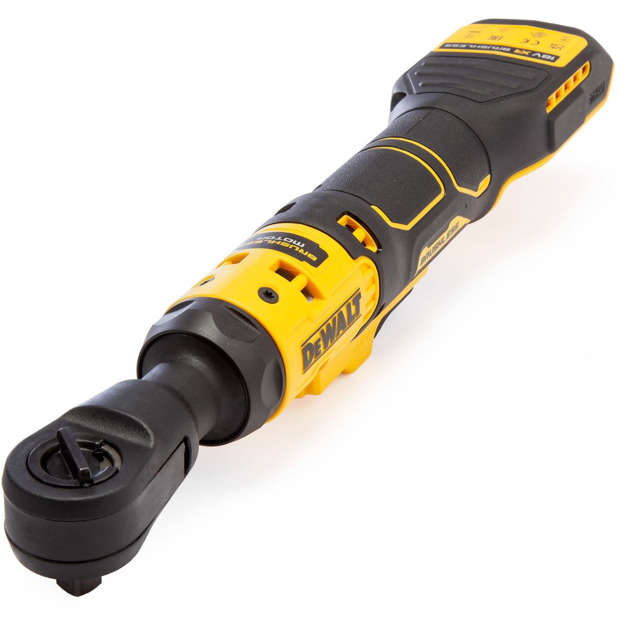 DeWalt DCF513N-XJ 18V XR Brushless 3/8" Open Head Ratchet with 1 x 9.0Ah Battery & Charger
