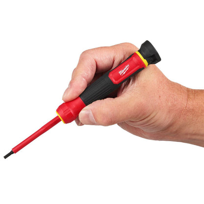 Milwaukee Insulated 8-in-1 Precision Multi Bit Screwdriver Set 4932493659
