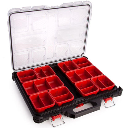 Milwaukee Packout Trolley Toolbox 3 Piece Set With Slim Organiser Case