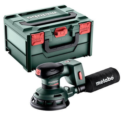 Metabo SXA 18 LTX 125 BL 18V Brushless Random Orbital Sander with 1 x 2.0Ah Battery Charger & Metabox