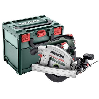 Metabo KS 18 LTX 66 BL 18V Brushless 165mm Circular Saw with 1 x 8.0Ah Battery Charger & Metabox