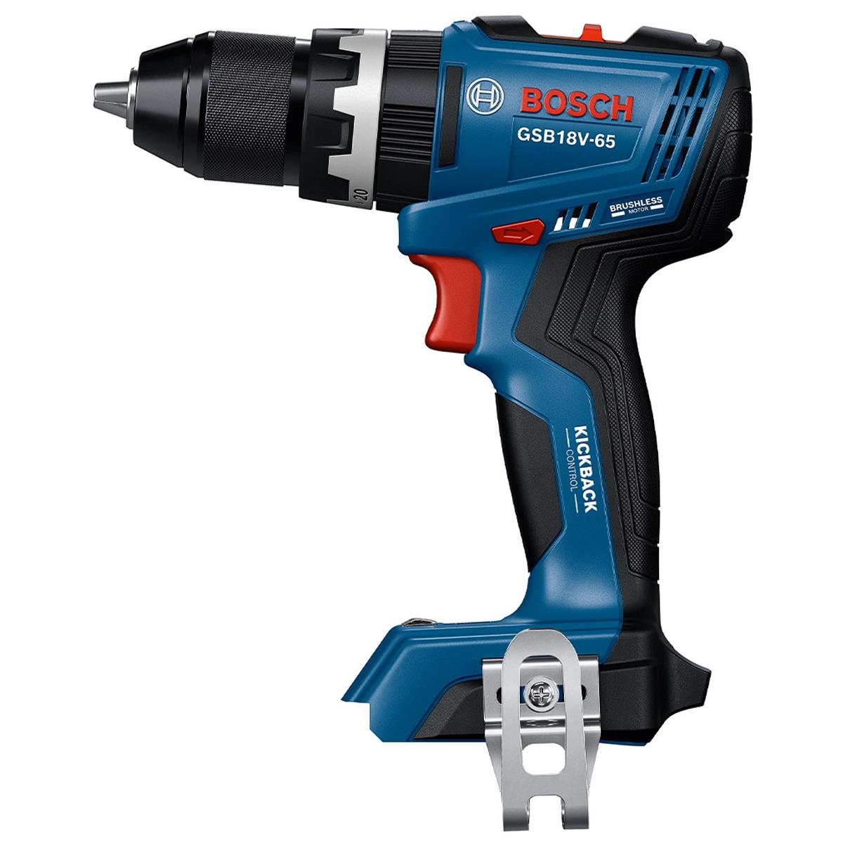 Bosch 0615A5008E 18V Brushless Combi Drill & Impact Driver/Wrench Twin Kit with 2 x 4.0Ah Battery, Charger & Case - Tool Supplier