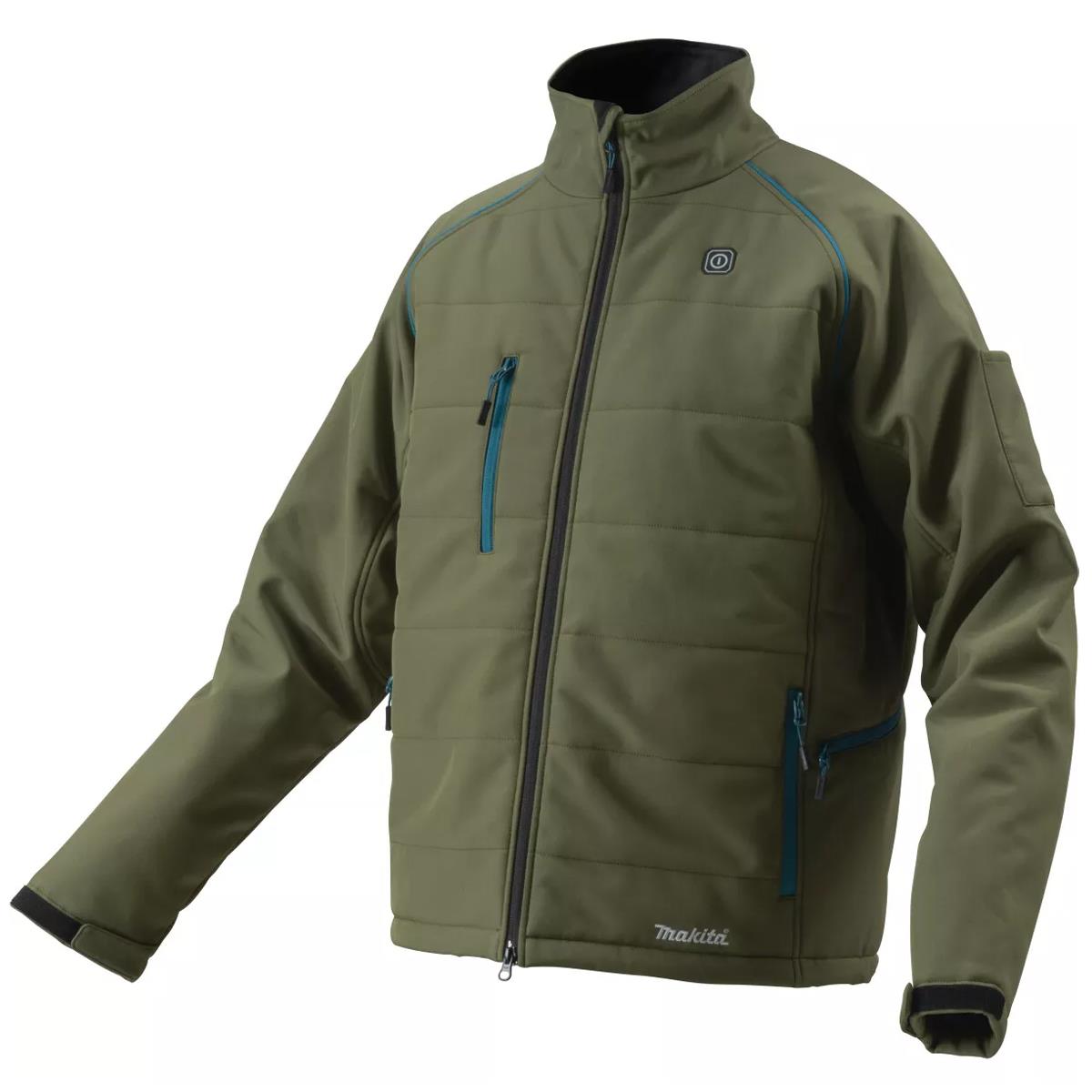 Makita DCJ205ZMO 14.4V-18V LXT Cordless Heated Jacket Olive - Medium