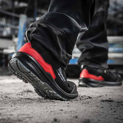 Milwaukee Flextred S3S Safety Trainers Black Size 9 - 4932493721