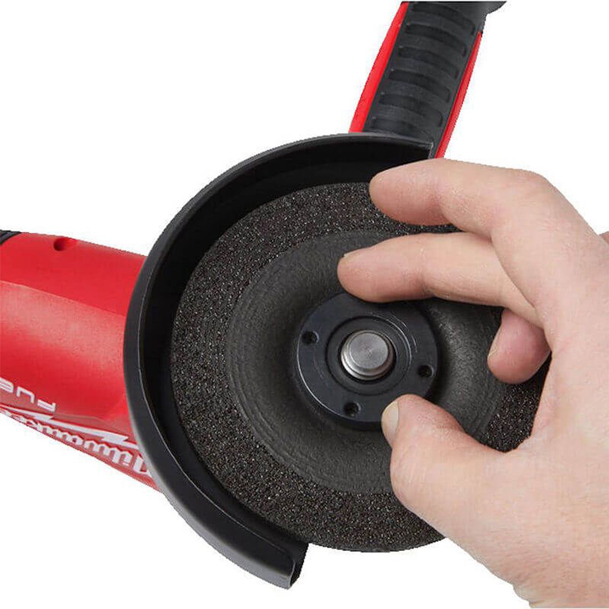 Milwaukee M18ONEFSAG115XPDB-0 18V Fuel One-Key Brushless 115mm Angle Grinder with 1 x 5.0Ah Battery & Charger