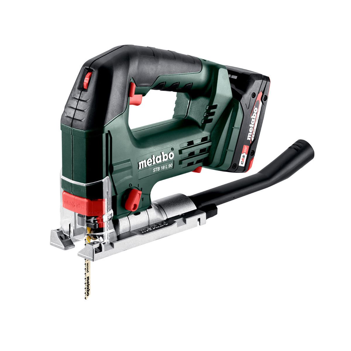 Metabo STB 18 L 90 18V Bow Handle Jigsaw with 1 x 2.0Ah Battery & Charger