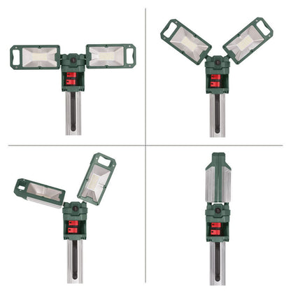 Metabo BSA 18 LED 5000 DUO-S 18V Tripod Site Light with 1 x 4.0Ah Battery & Charger