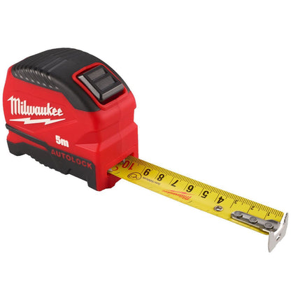 Milwaukee 5m Autolock Tape Measure 4932498772