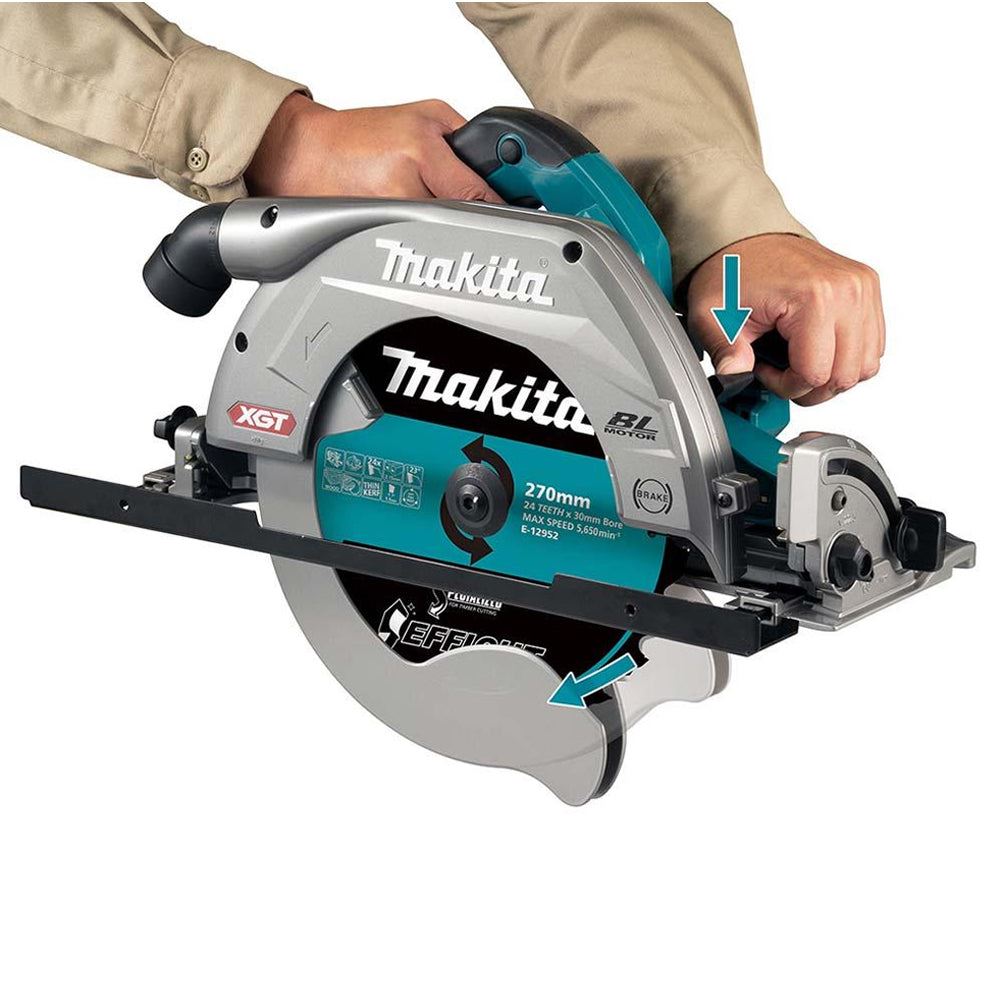 Makita HS011GZ 40Vmax XGT Brushless Circular Saw with 1 x 5.0Ah Battery & Charger