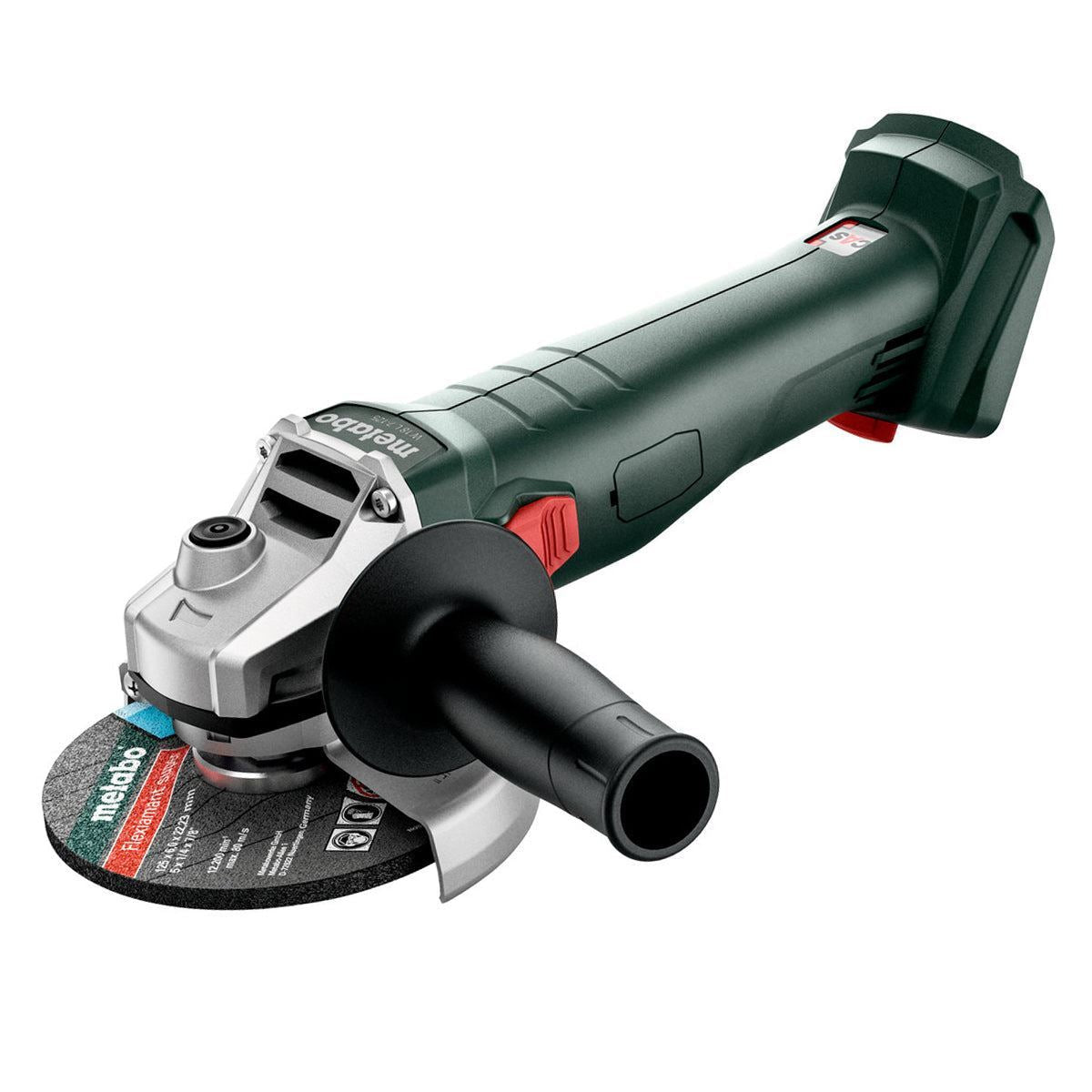 Metabo W 18 7-125 18V 125mm Angle Grinder with 1 x 8.0Ah Battery & Charger