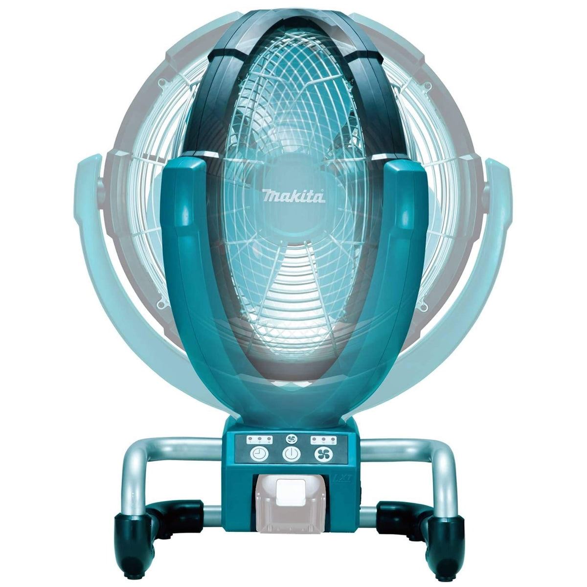 Makita DCF300Z 18V LXT Cordless Fan with 1 x 6.0Ah Battery & Charger