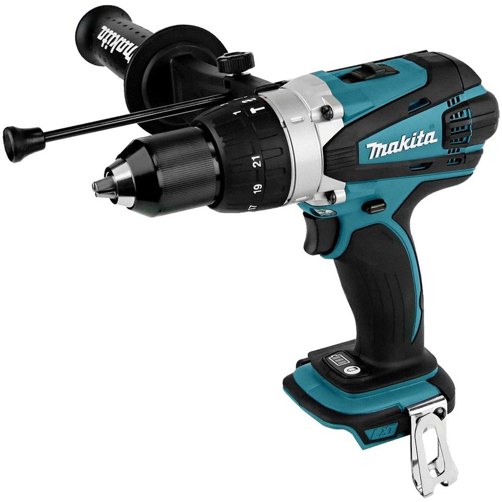 Makita 18V 4 Piece Combo Kit with 2 x 5.0Ah Batteries & MAKTRAK Toolbox