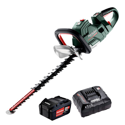 Metabo HS 18 LTX BL 55 18V Brushless 55cm Hedge Trimmer with 1 x 5.2Ah Battery & Charger