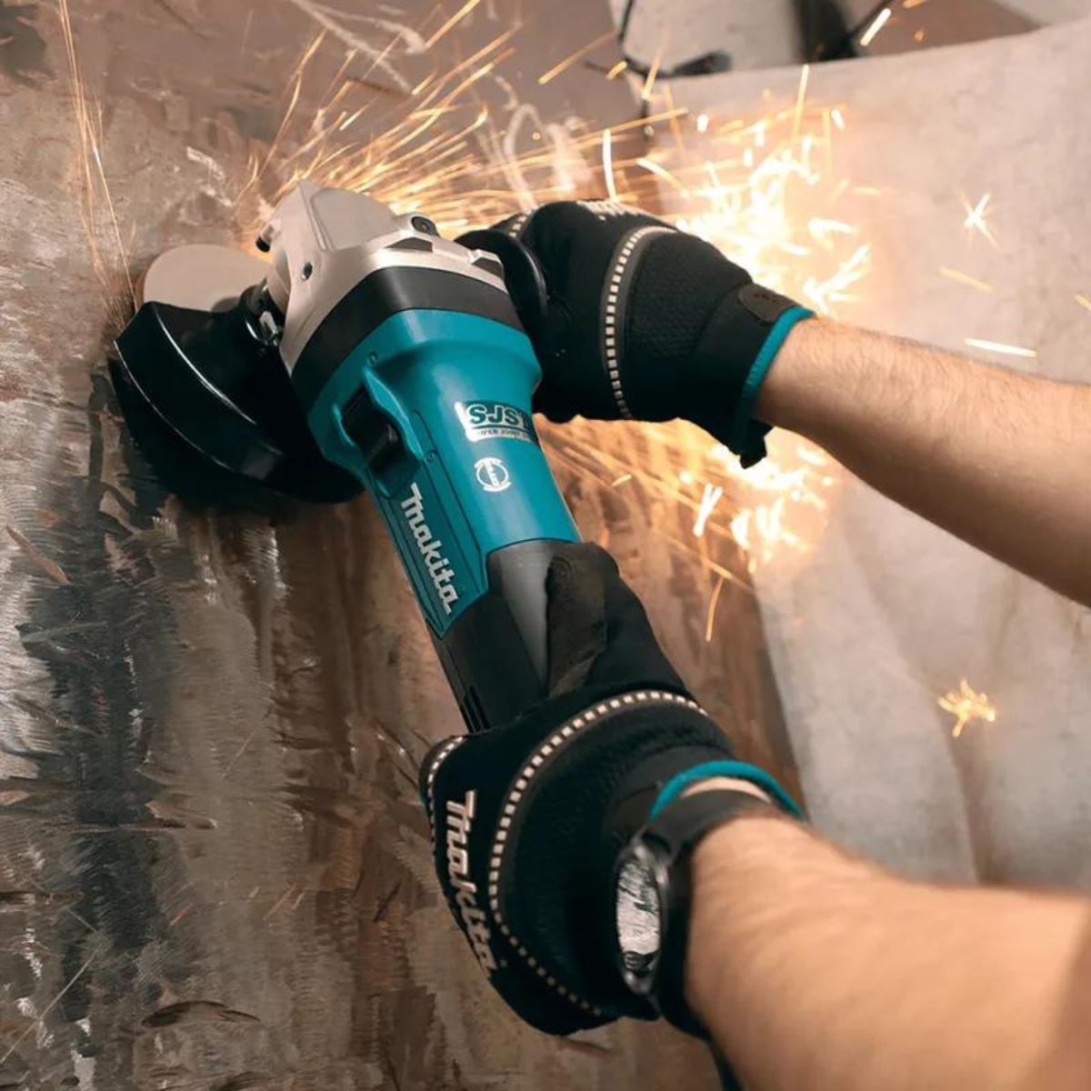 Makita GA5091X01/1 125mm Variable Speed Slide Switch Angle Grinder 110V With Mechanical Brake