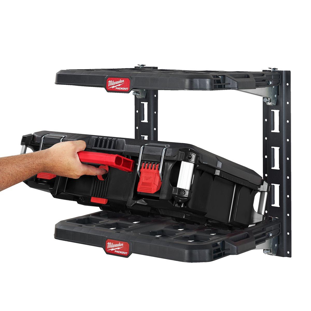 Milwaukee 4932478996 Vertical E-Track for Packout Racking System Pack of 2