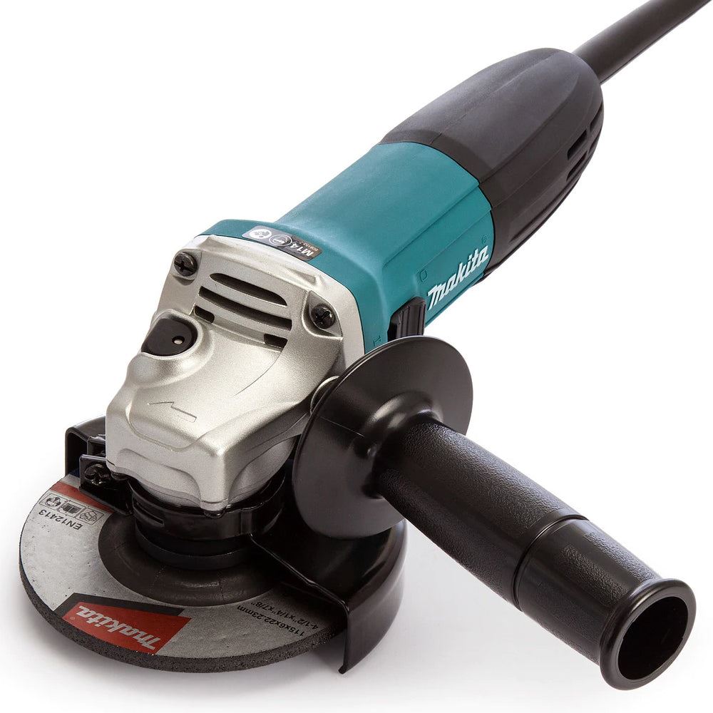 Makita GA4530RKD/2 115mm/4.5" Angle Grinder With Case & Diamond Blade 240V